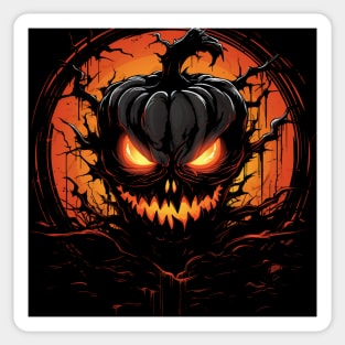 Jack O Lantern Sticker